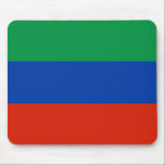 Flagge Dagestan Mousepad<br><div class="desc">Patriotische Flagge von Dagestan.</div>