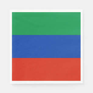 Flagge Dagestan Serviette