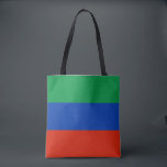 Flagge Dagestan Tasche<br><div class="desc">Patriotische Flagge von Dagestan.</div>