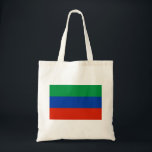 Flagge Dagestan Tragetasche<br><div class="desc">Patriotische Flagge von Dagestan.</div>