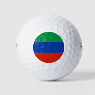 Flagge Dagestans Golfball
