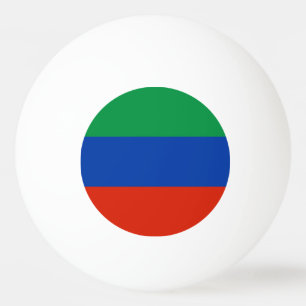 Flagge Dagestans Tischtennisball