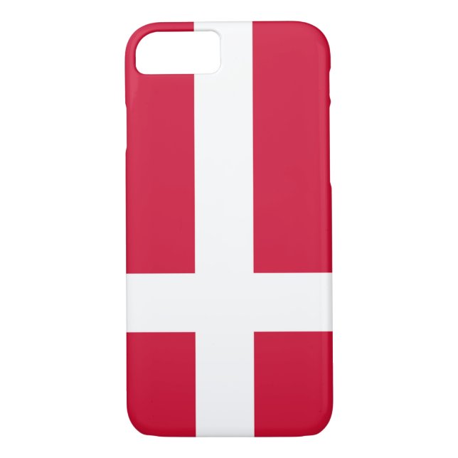 Flagge Dänemarks Case-Mate iPhone Hülle (Rückseite)