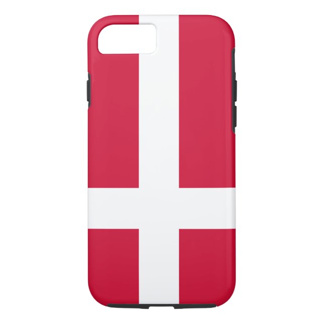 Flagge Dänemarks Case-Mate iPhone Hülle (Rückseite)