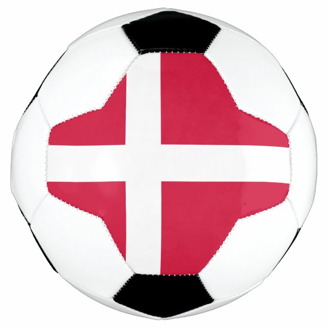 Flagge Dänemarks Fußball (Vorderseite)