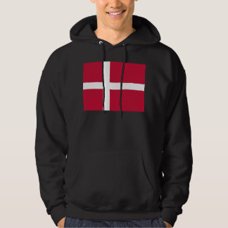 Flagge Dänemarks Hoodie