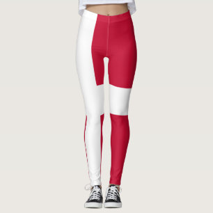 Flagge Dänemarks Leggings