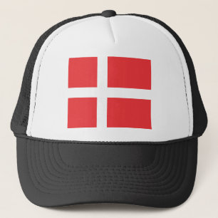 Flagge Dänemarks Truckerkappe