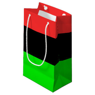 Flagge der Afroamerikaner Kleine Geschenktüte