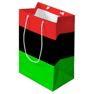 Flagge der afroamerikanischen Diaspora Mittlere Geschenktüte