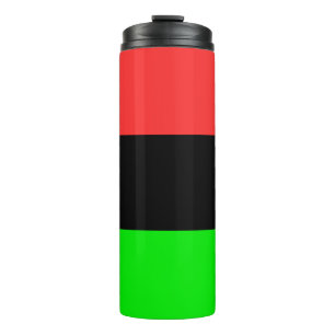 Flagge der afroamerikanischen Diaspora  Thermosbecher