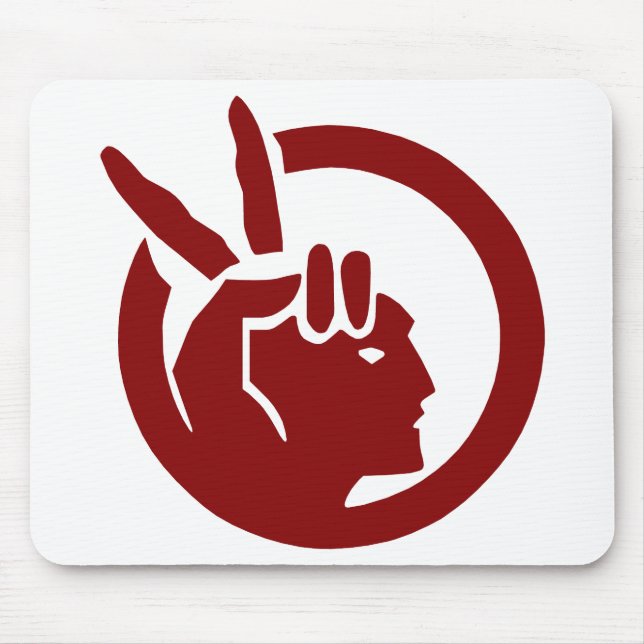 Flagge der American Indian Movement Mousepad (Vorne)