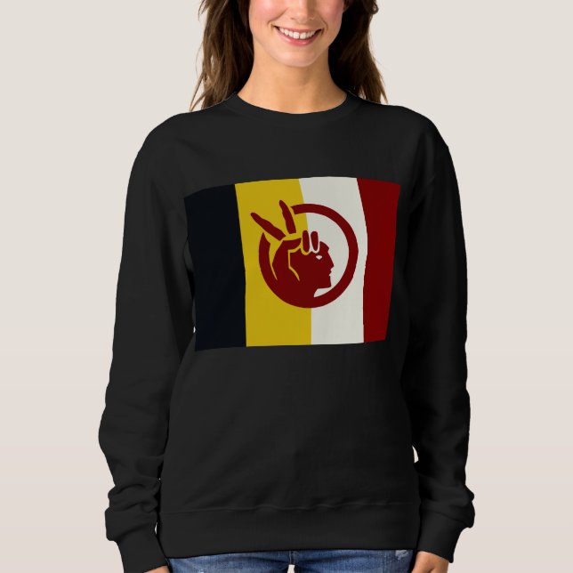 Flagge der American Indian Movement Sweatshirt (Vorderseite)