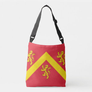 Flagge der Anglesey Crossbody Bag Tragetaschen Mit Langen Trägern