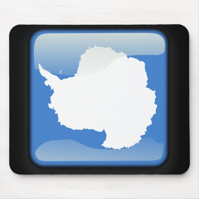 Flagge der Antarktis Mousepad (Vorne)