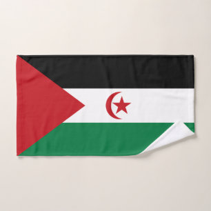 Flagge der Arabischen Demokratischen Republik Sahr Badhandtuch Set
