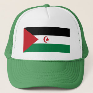 Flagge der Arabischen Demokratischen Republik Sahr Truckerkappe