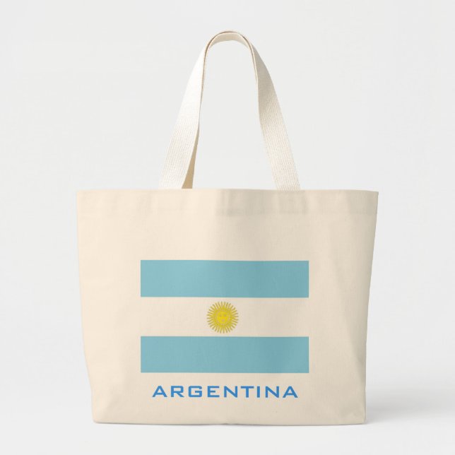 Flagge der argentinischen Tasche (Vorne)