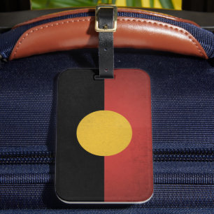Flagge der australischen Aborigines Gepäckanhänger