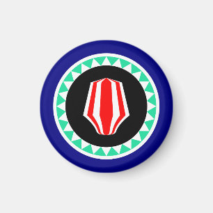 Flagge der Autonomen Region Bougainville Magnet
