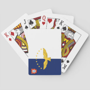 Flagge der Azoren Spielkarten