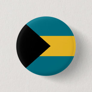 Flagge der Bahamas Button