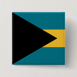 Flagge der Bahamas Button