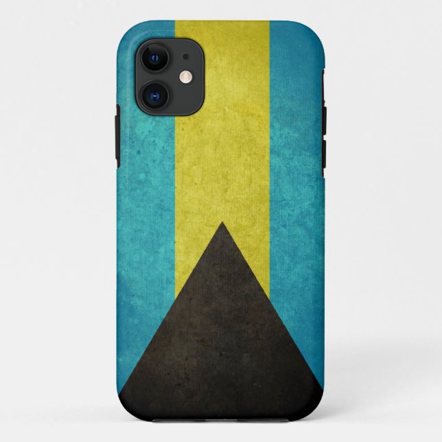 Flagge der Bahamas Case-Mate iPhone Hülle (Rückseite)