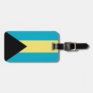 Flagge der Bahamas Gepäckanhänger