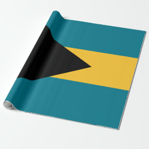 Flagge der Bahamas Geschenkpapier