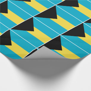 Flagge der Bahamas Geschenkpapier