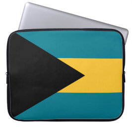 Flagge der Bahamas Laptopschutzhülle