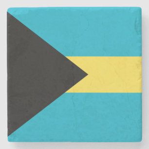 Flagge der Bahamas Steinuntersetzer