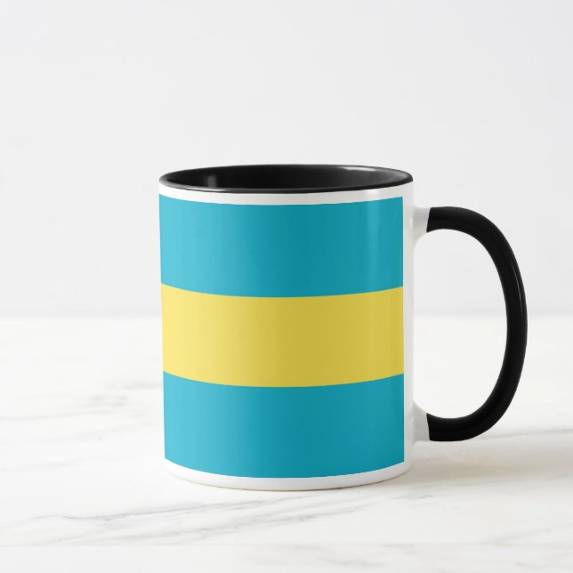 Flagge der Bahamas-Tasse Tasse (Rechts)