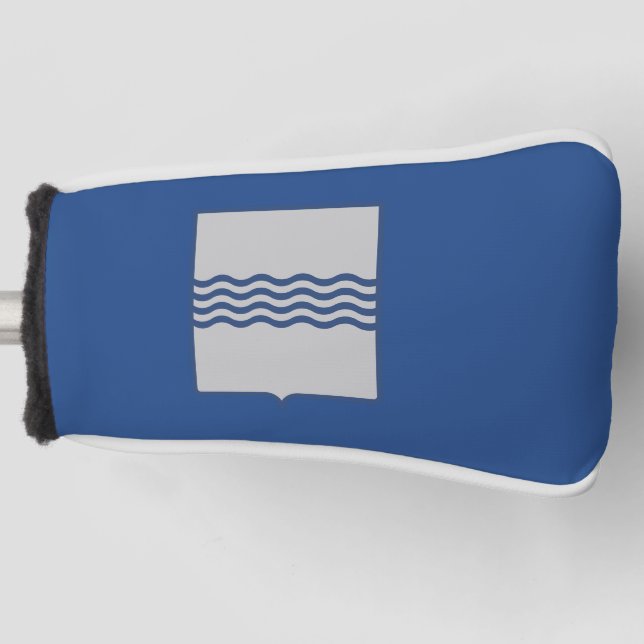 Flagge der Basilicata (Italien) Golf Headcover (Vorderseite)