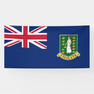 Flagge der Britischen Jungferninseln Banner