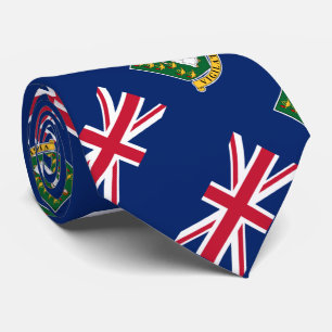 Flagge der Britischen Jungferninseln Krawatte