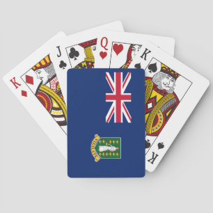 Flagge der Britischen Jungferninseln Spielkarten