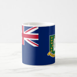 Flagge der Britischen Jungfrau (BVI) Kaffeetasse