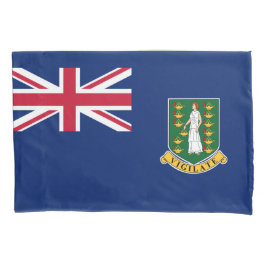 Flagge der Britischen Jungfrau (BVI) Kissenbezug