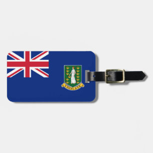 Flagge der Britischen Jungfrau Gepäckanhänger