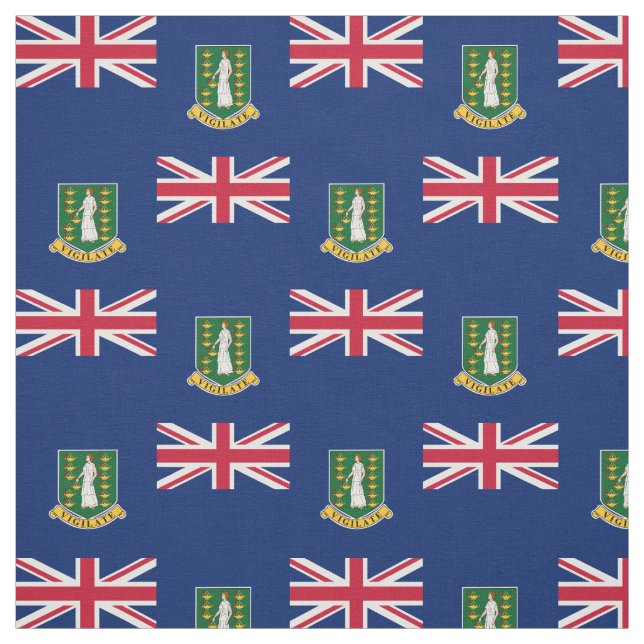 Flagge der Britischen Jungfrau Stoff (Muster)