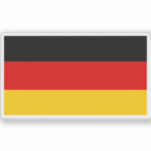 Flagge der Bundesstaatlichen Republik Deutschland Aufkleber