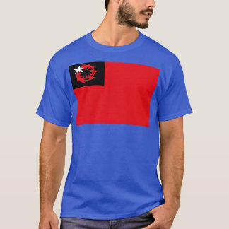 Flagge der Buraku-Befreiungsliga T-Shirt