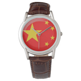 Flagge der China Armbanduhr