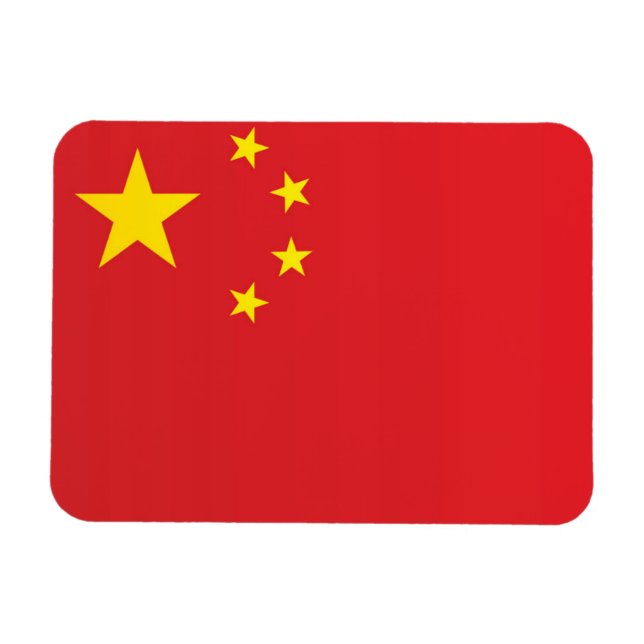 Flagge der China Magnet (Horizontal)