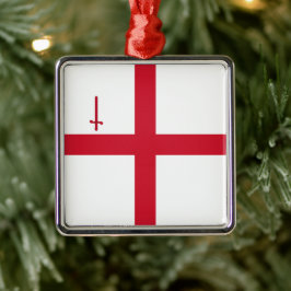 Flagge der City of London Keramik Ornament Aus Metall