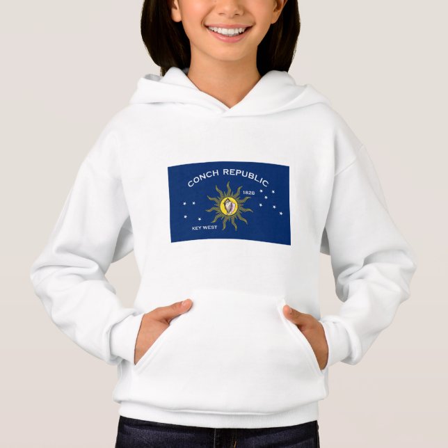 Flagge der Conchrepublik, Flagge des Westens der S Hoodie (Vorderseite)