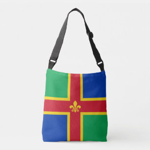 Flagge der Crossbody Bag von Lincolnshire Tragetaschen Mit Langen Trägern