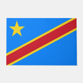 Flagge der Demokratischen Republik Kongo Fußmatte